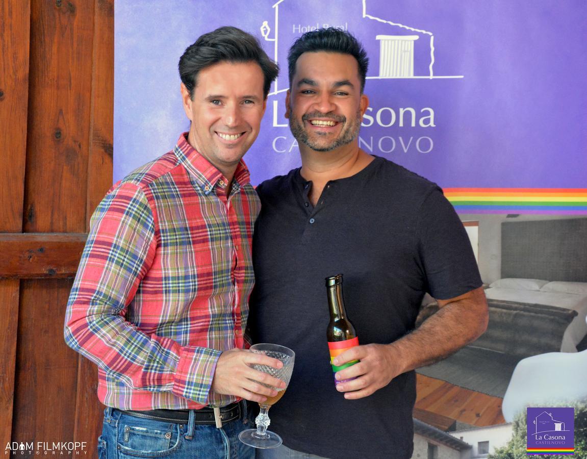 La Casona De Castilnovo - Gay Men Only Pensionat Valdesaz Eksteriør billede